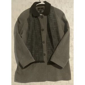 London Fog peacoat with scarf-Petite Women’s - Size 12P